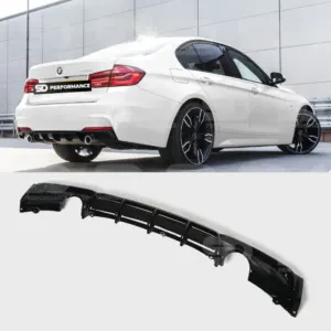 BMW 3 Series 335i 340i M Performance Style Rear Diffuser F30 F31 2012 – 2019