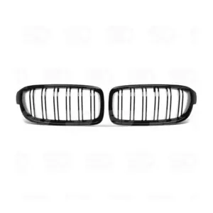 BMW F30 F31 3 Series 2012 – 2019 Double Slat M Performance Grill Gloss Black