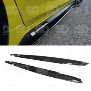 BMW M3 M4 F80/F82 M-Performance 2014-2020 Side Skirt Splitters Gloss Black