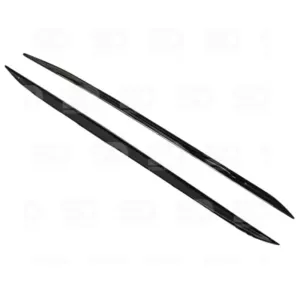 BMW 4 Series G22 2020+ Side Skirt Splitters In Gloss Black
