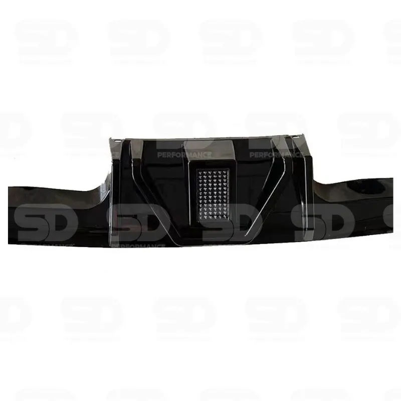 BMW Rear Diffuser Lip Gloss Black Spoiler Fit G80 M3 G82 M4 2020-2023 - view 3