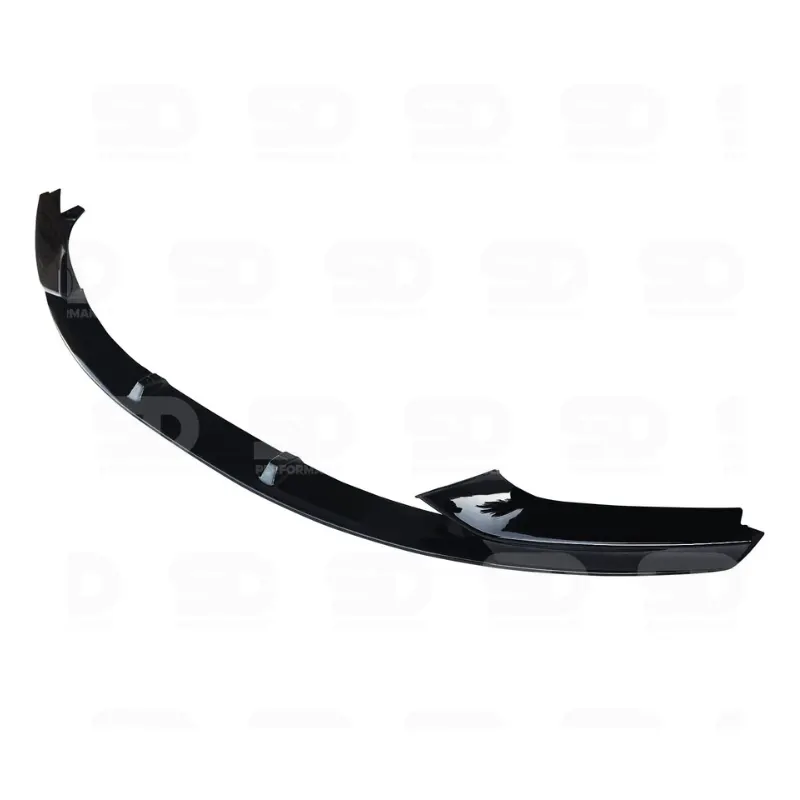 BMW 2 Series F22 M Sport Front Splitter Lip Spoiler Gloss Black - view 2