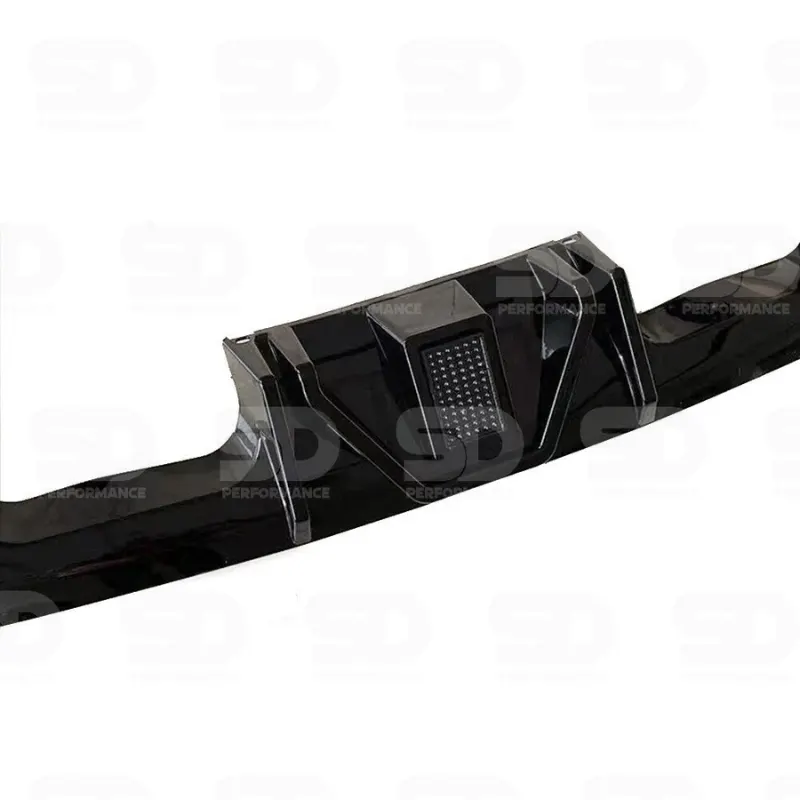 BMW Rear Diffuser Lip Gloss Black Spoiler Fit G80 M3 G82 M4 2020-2023 - view 4