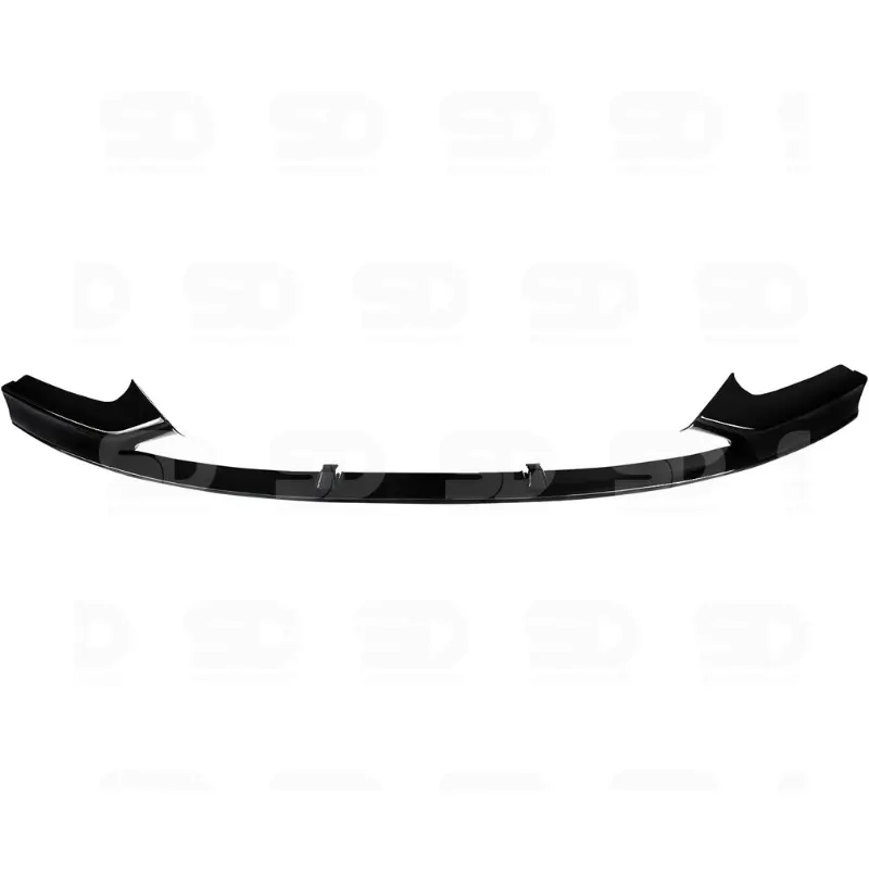 BMW 2 Series F22 M Sport Front Splitter Lip Spoiler Gloss Black - view 3