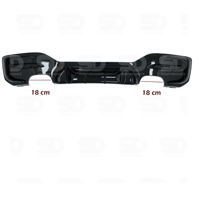 BMW 1 Series F20 F21 LCI (2015-2019) Rear Bumper Diffuser Left Double Outlet - view 5
