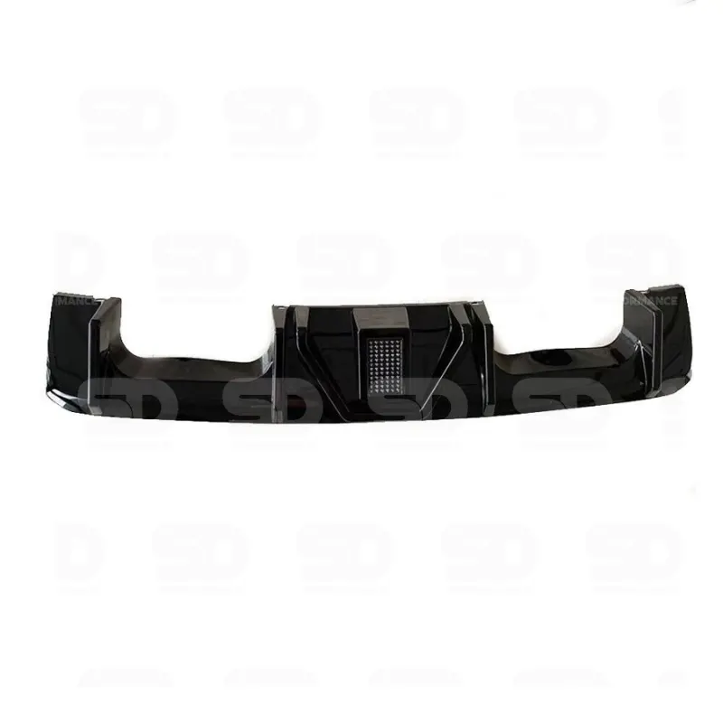 BMW Rear Diffuser Lip Gloss Black Spoiler Fit G80 M3 G82 M4 2020-2023 - view 7