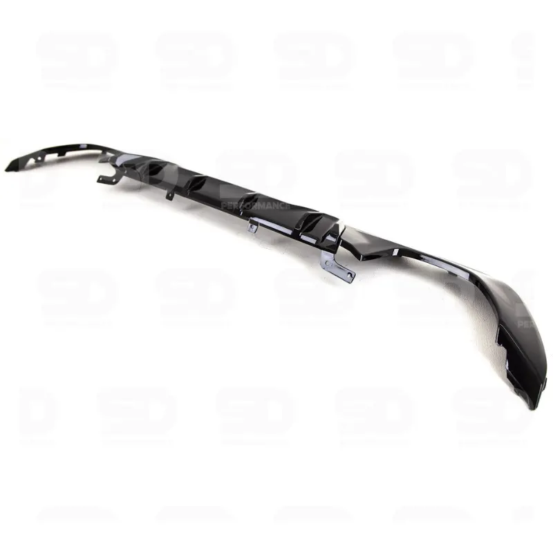 BMW G20 Rear Bumper Diffuser Spoiler M Performance Gloss Black - view 5