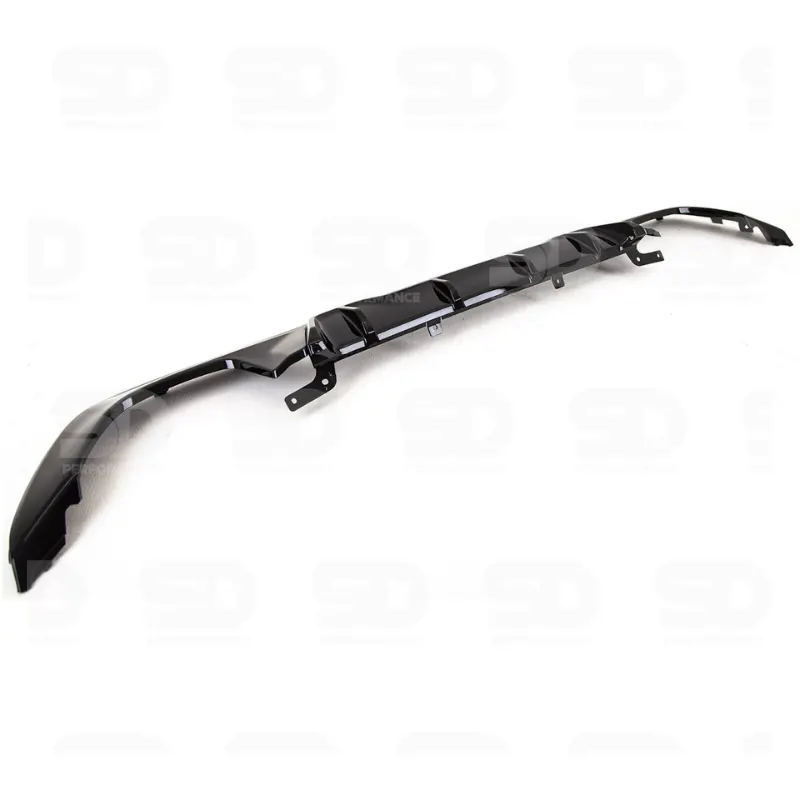 BMW G20 Rear Bumper Diffuser Spoiler M Performance Gloss Black - view 6