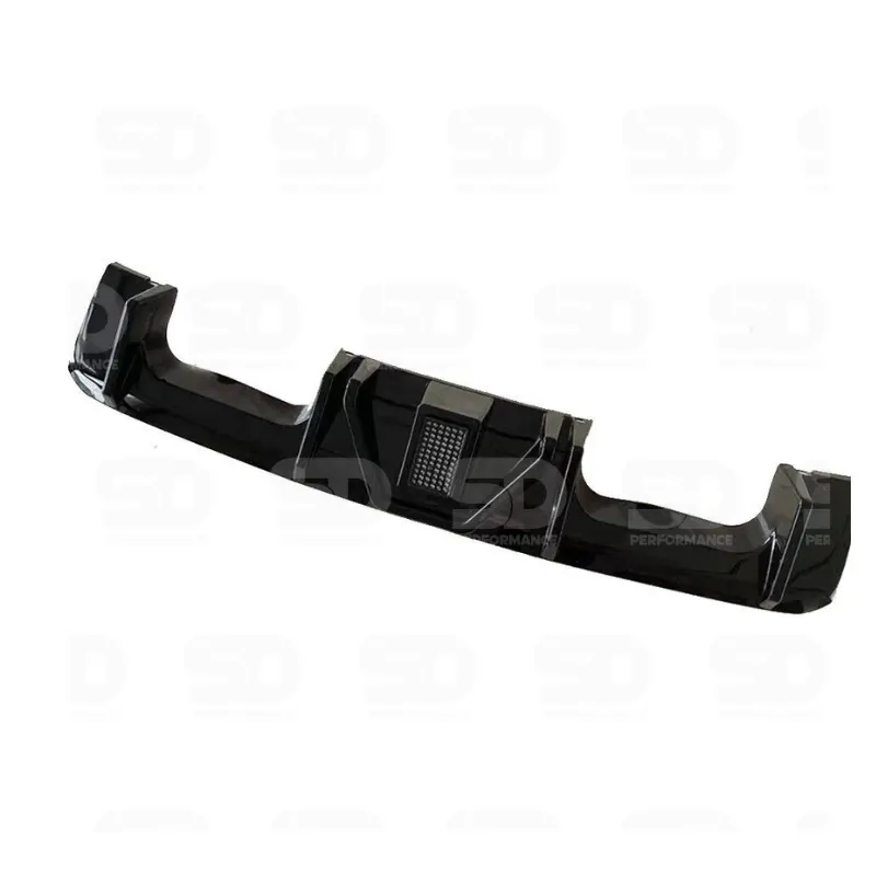 BMW Rear Diffuser Lip Gloss Black Spoiler Fit G80 M3 G82 M4 2020-2023 - view 2
