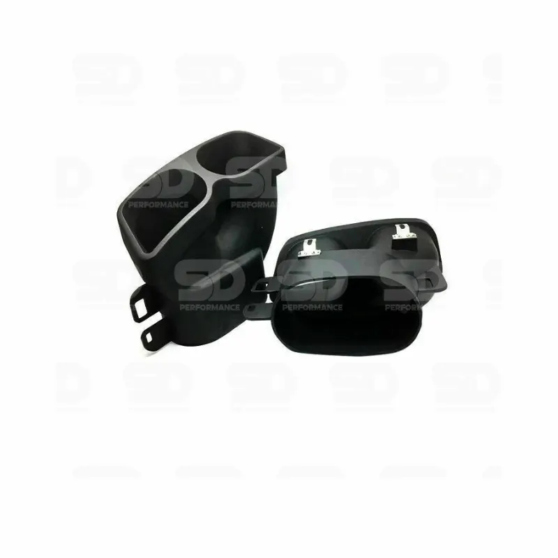 Mercedes W205-Benz Brabus Tail Pipe Black