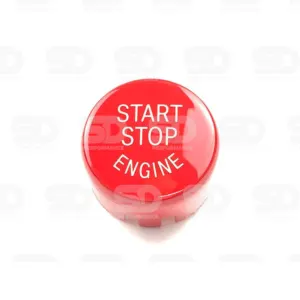 BMW F Series Start-Stop Engine Button In Red
